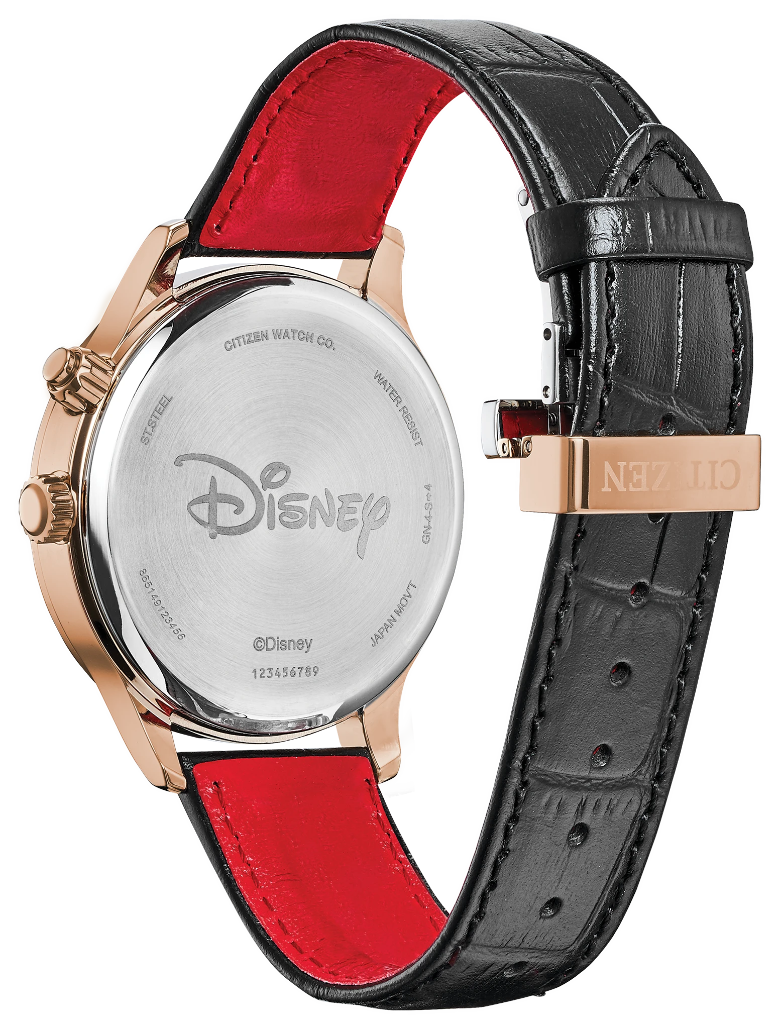 Mickey Mouse White Dial Leather Strap AP1053-15W | CITIZEN